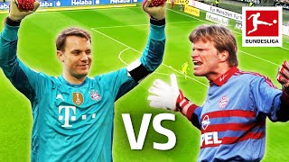 Manuel Neuer vs Oliver Kahn – Goalkeeping Legends Go HeadtoHead [upl. by Dorfman778]