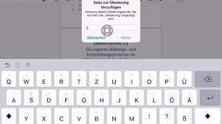Mit GoodNotes einen Hefter anlegen  Gliederung erstellen [upl. by Lsiel]