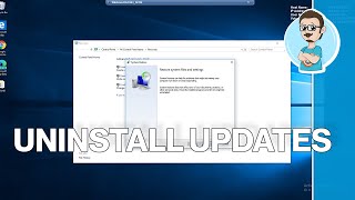 Rolling Back Windows Updates  Tech Tip Tuesday [upl. by Eilyw798]