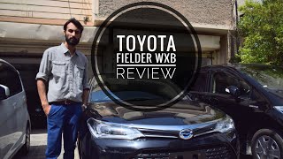 TOYOTA FIELDER WXB 2015 Full Review [upl. by Nnylireg]