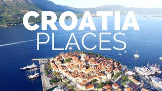 10 Best Places to Visit in Croatia  Travel Video [upl. by Alena]