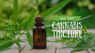 Super Simple Cannabis Tincture [upl. by Hpejsoj]