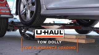 Tow Dolly Low Clearance Loading [upl. by Cindelyn]