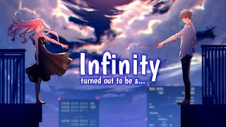 Nightcore Infinity  Jaymes Young ft KristyLee  Lyrics [upl. by Hands]