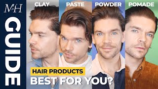 Clay Pomade Paste or Powder  Hair Product Guide  Ep 6 [upl. by Cecile]