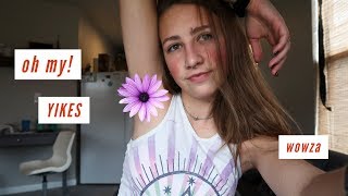 i quit shaving my armpits update [upl. by Kirsti]