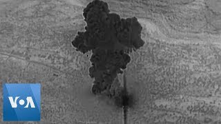 Pentagon Releases Footage of Raid on AlBaghdadi [upl. by Etteoj]