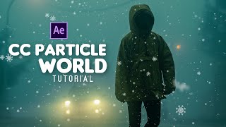 CC Particle world Animation After Effects Tutorial [upl. by Eelibuj]