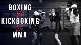 What is the main difference between Boxing Kickboxing amp MMA  FightCamp [upl. by Tryck897]