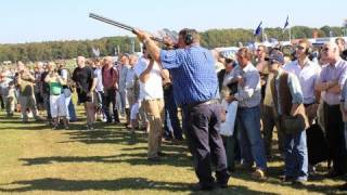 World record longest shot at a clay pigeon [upl. by Sevik]