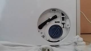 How to  Clean Drain pump filter on Siemens IQ700 washing machine [upl. by Llig621]