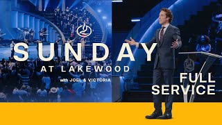 Joel Osteen  Lakewood Church Service  You’re Being Talked About [upl. by Normalie]