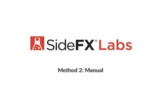 SideFX Labs Installation [upl. by Polky438]