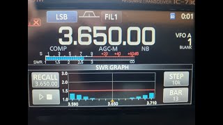 80 Meter Full Wave Loop Ham Radio Antenna [upl. by Mcfadden]