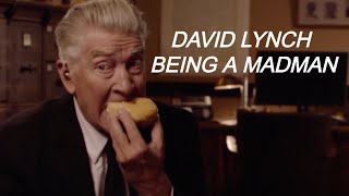 David Lynch being a madman for a relentless 8 minutes and 30 seconds  cosmavoid [upl. by Yenterb]