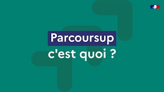 Parcoursup c est quoi [upl. by Aciamaj]