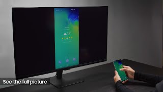 Smart Monitor How to do it all on a bigger screen  Samsung [upl. by Joletta]