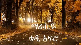 Ethiopia tedy afro marakiye with lyric [upl. by Cramer]