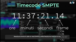 Resolume  Timecode SMPTE [upl. by Ayet]