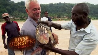 Catching A PRIZED Goliath Tigerfish  TIGERFISH  River Monsters [upl. by Otrebide]