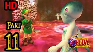 Zelda Ocarina of Time 3D 100 Walkthrough 1080p HD Part 11  Inside Jabu Jabus Belly  Ruto [upl. by Theobald360]