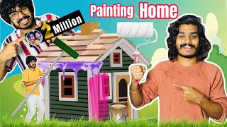 PAINTING HOME  2 MILLION CELEBRATION 🤩 [upl. by Mariano597]