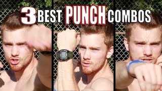 3 Best Boxing Punch Combos [upl. by Llerreg]