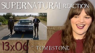 Supernatural  13x6 quotTombstonequot Reaction [upl. by Birdt]