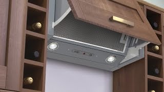 Integrated Kitchen Extractor  Luxair Cooker Hoods [upl. by Guendolen683]