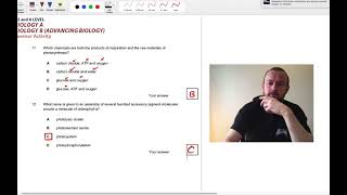 Photosynthesis Multiple Choice Questions OCR A Level Biology [upl. by Cobbie]