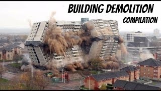 Building Demolition Compilation [upl. by Cindie]