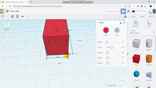 Tinkercad Tutorial 2  Moving the Workplane and Changing Shape Size [upl. by Pammy]