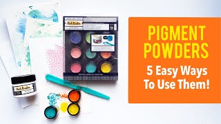 5 Easy Ways To Use Pigment Powders [upl. by Aihceyt692]