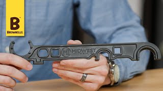 Product Spotlight Midwest Industries AR15 Armorers Wrench [upl. by Lorenz]