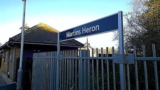 Martins Heron Train Station [upl. by Haimerej187]