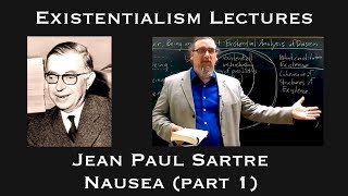 JeanPaul Sartre  Nausea part 1  Existentialist Philosophy amp Literature [upl. by Anotyad]