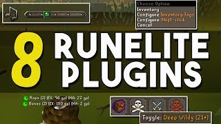 8 Amazing RuneLite Plugins that Will Change your Game Shift Click On Death and Music PluginOSRS [upl. by Sarina]