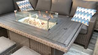 Kettler palma aluminium fire pit [upl. by Hennessy207]