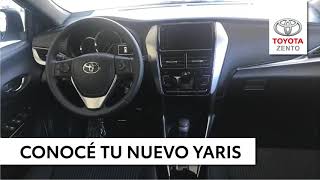 Funcionamiento y configuración de la pantalla Display de tu nuevo Toyota Yaris  Concesionario Zento [upl. by Anan]