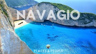 NAVAGIO BEACH  GREECE HD [upl. by Aihsad]