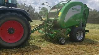 McHale V660 in Triticale Silage Hay [upl. by Nary]