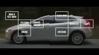 Volvo V40  Knowing the details  Interactive video [upl. by Pinckney153]