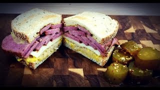 Homemade Pastrami Sandwich [upl. by Novoj269]