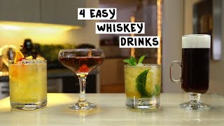 Four Easy Whiskey Drinks [upl. by Hsu]