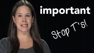 How to Pronounce IMPORTANT  American English [upl. by Henriha]