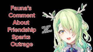 Ceres Faunas Comment About Friendship Sparks Outrage【VTUBER CRINGE】 [upl. by Regnij]