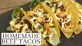 HOMEMADE BEEF TACOS  Super Sarap Talaga   Pinoy Style Taco Recipes [upl. by Carver822]