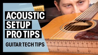 Acoustic Guitar Setup Guide  Guitar Tech Tips  Ep 27  Thomann [upl. by Aremaj182]