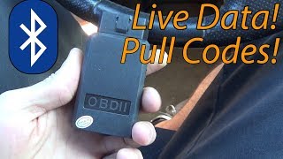 How to use an ELM327 bluetooth OBD2 adapter [upl. by Schnell]