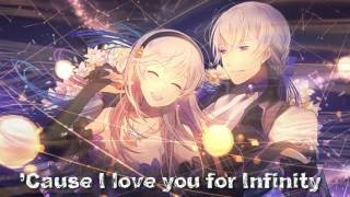 Nightcore  Infinity Lyrics [upl. by Irallih]